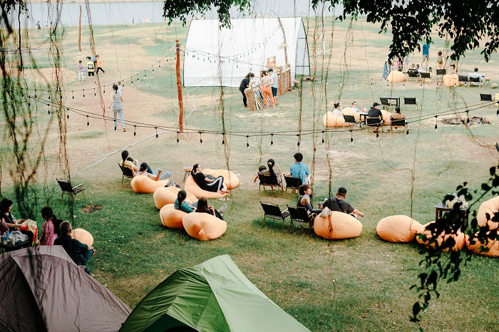 Napy Garden là khu cắm trại view hồ ở Việt Nam với nhiều trải nghiệm thú vị