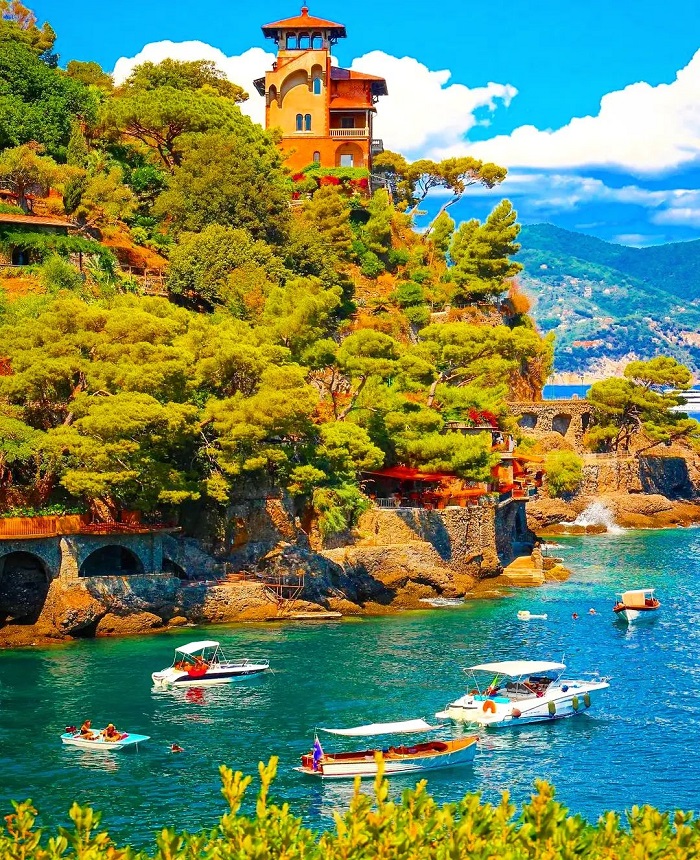 Portofino là làng chài đẹp trên thế giới sở hữu cảnh sắc đẹp như tranh
