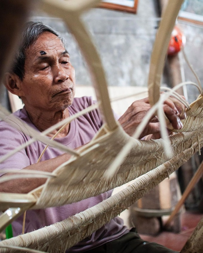 làng nghề ngỗng truyền thống cuội nguồn TP Hà Nội - thôn mây tre đan Phú Vinh