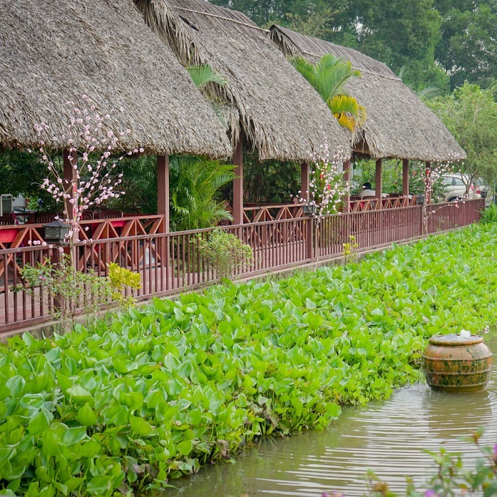 Quán ăn sân vườn ở Tây Ninh - Làng ẩm thực Cây Trường 