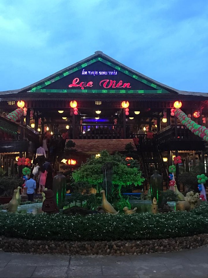 Quán ăn sân vườn ở Tây Ninh - Nhà hàng sinh thái Phước Lạc Viên