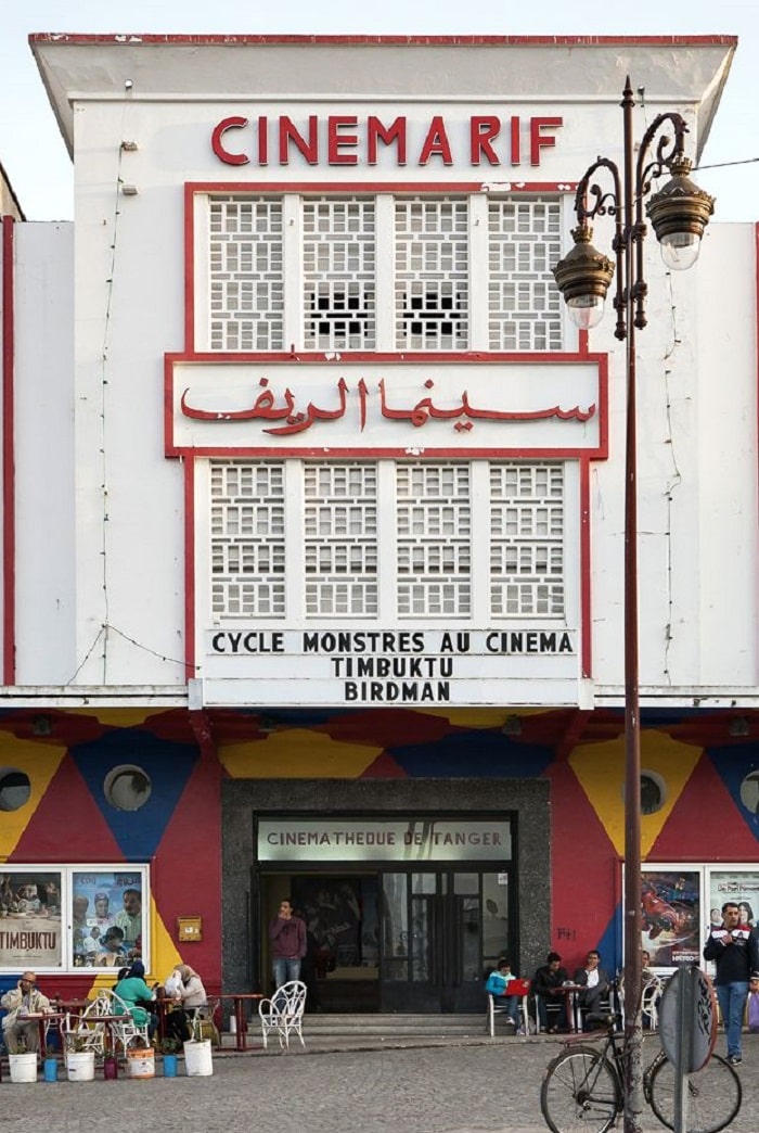 Rạp chiếu phim là điểm tham quan nổi bật ở thành phố Tangier