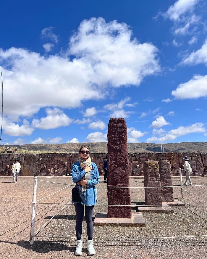 Check in thành phố Tiwanaku Bolivia
