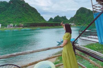 Ngắm vẻ đẹp đầy lãng mạn của sông Son Quảng Bình