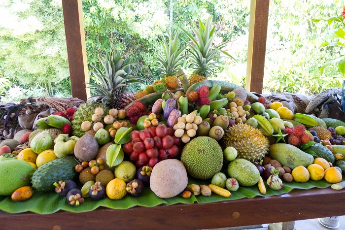 Nhiều loại trái cây tươi ở Samoa - Du lịch đảo Samoa
