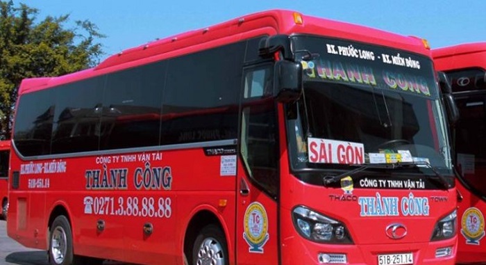 xe khách đi Bình Phước - nhà xe Thành Công