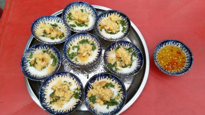 Ông Thọ quán bánh bèo ở Tuy Hoà 