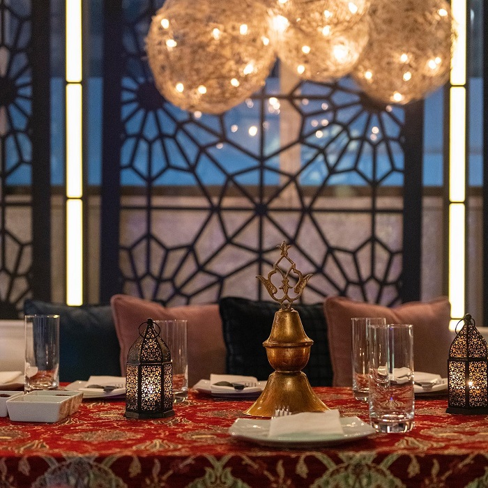 Nhà hàng trong khách sạn W Doha - khách sạn đẹp ở Doha