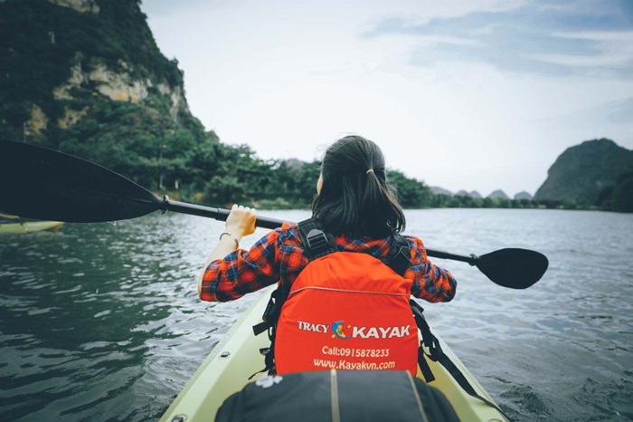 chèo thuyền Kayak Tràng An - lưu ý