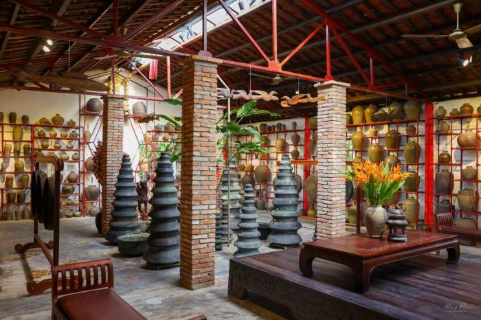 Bảo tàng gốm cổ sông Hương không gian nghệ thuật ở Huế