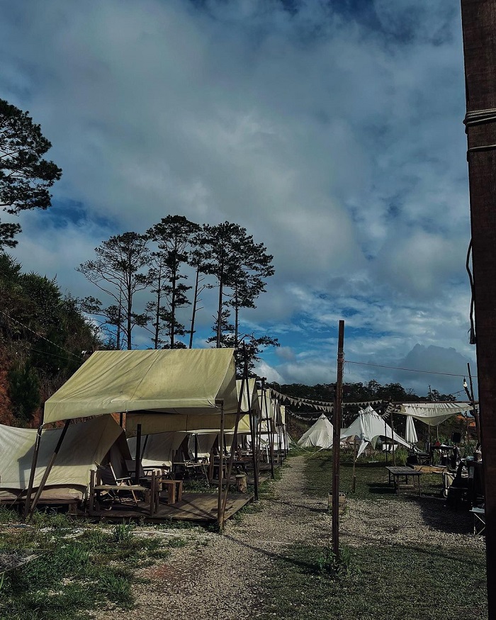 Một Ngày Ở Trong Rừng là khu cắm trại giữa rừng thông ở Việt Nam tại Đà Lạt