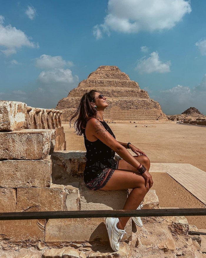 Kim tự tháp Saqqara Ai Cập