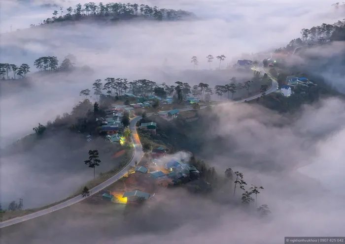 biển sương làng K'long K'lanh 