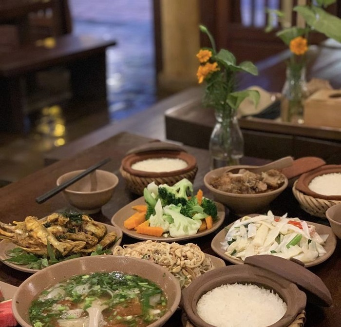Làng Nương Yên Tử Resort - ẩm thực