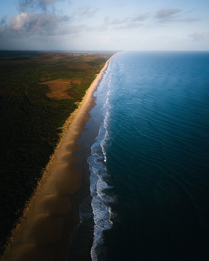 Ninety Mile là một trong những bãi biển dài nhất thế giới sở hữu cảnh sắc tuyệt đẹp