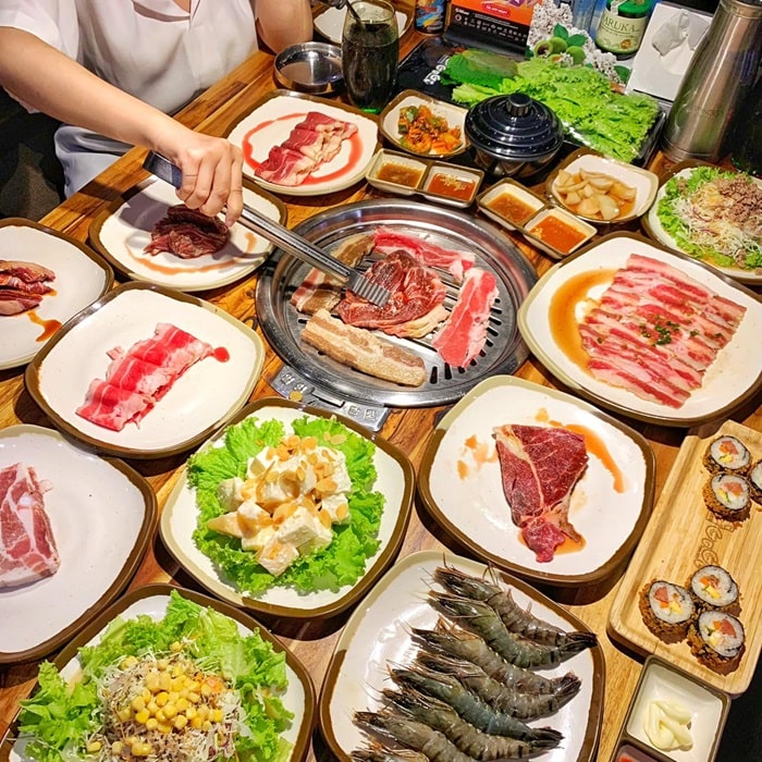 quán buffet ở Thanh Hoá - GoGi House
