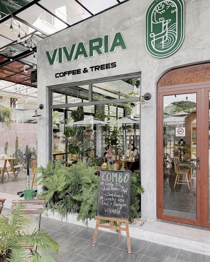 quán cafe đẹp ở thành phố Hải Phòng - Vivaria – Coffee & Trees