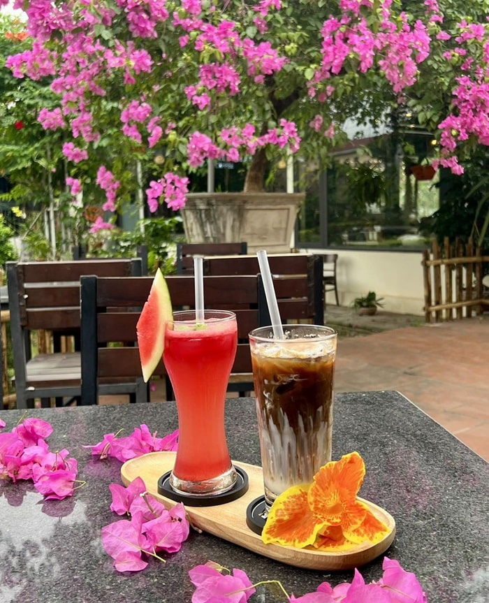 quán cafe sân vườn Ninh Bình - Anh Khoa Garden