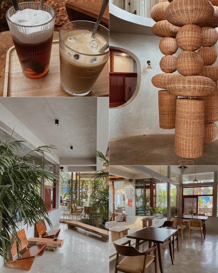 quán cafe sân vườn Ninh Bình - Mây Cafe