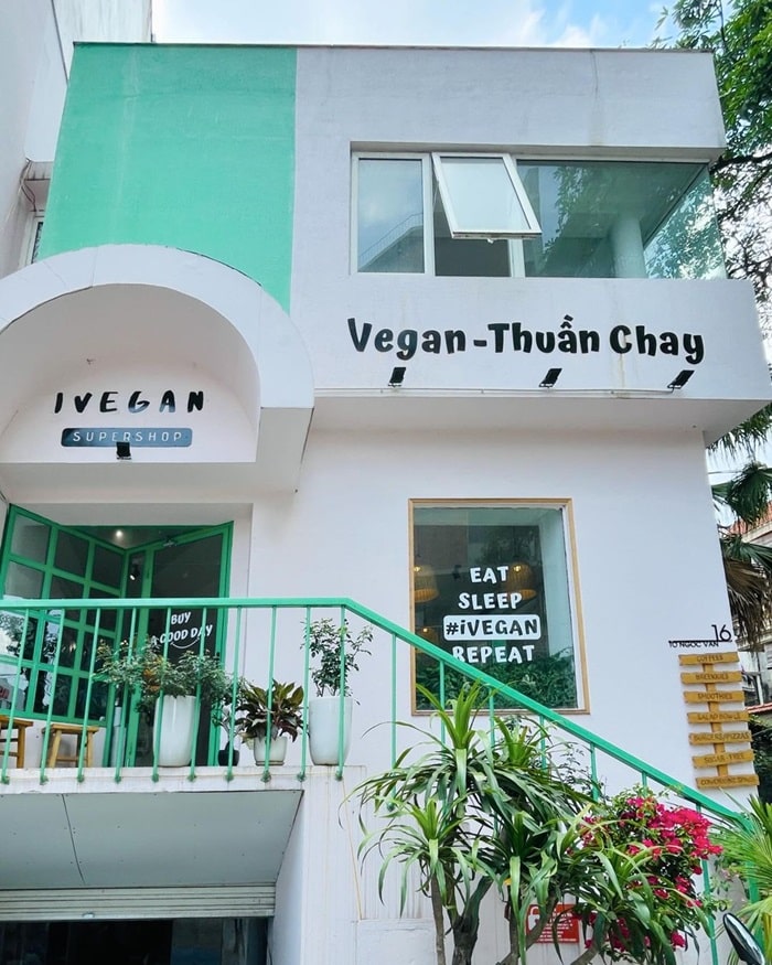 quán chay ngon quận Tây Hồ - IVegan Supershop