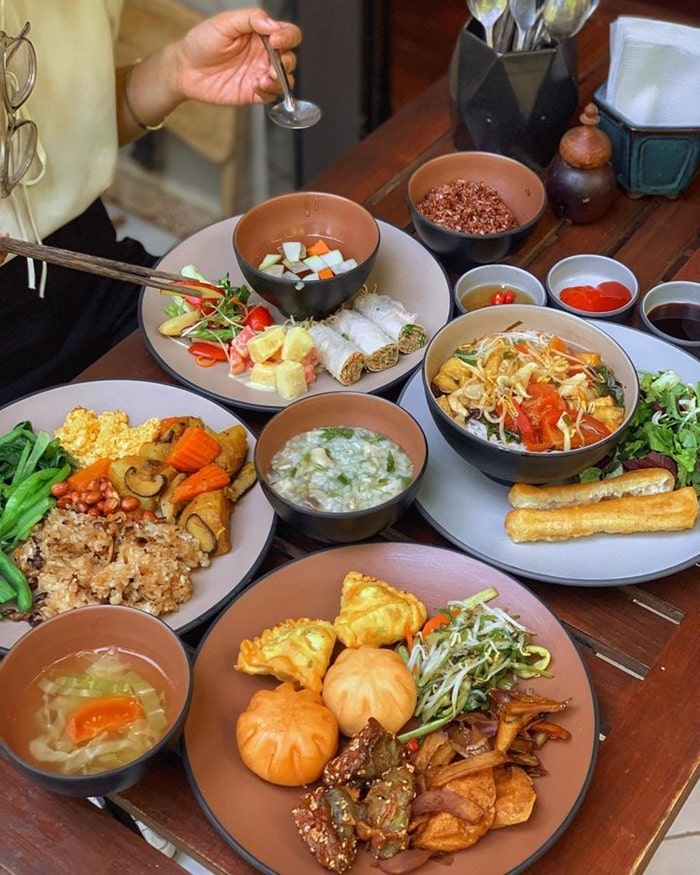 quán chay ngon quận Tây Hồ - Veggie Castle