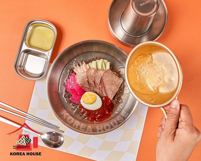 quán mì lạnh ngon ở Hà Nội - Korea House