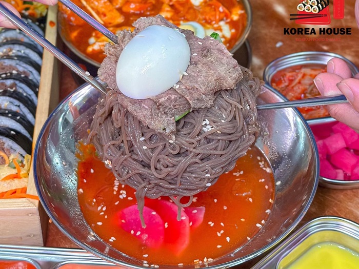 quán mì lạnh ngon ở Hà Nội - Korea House