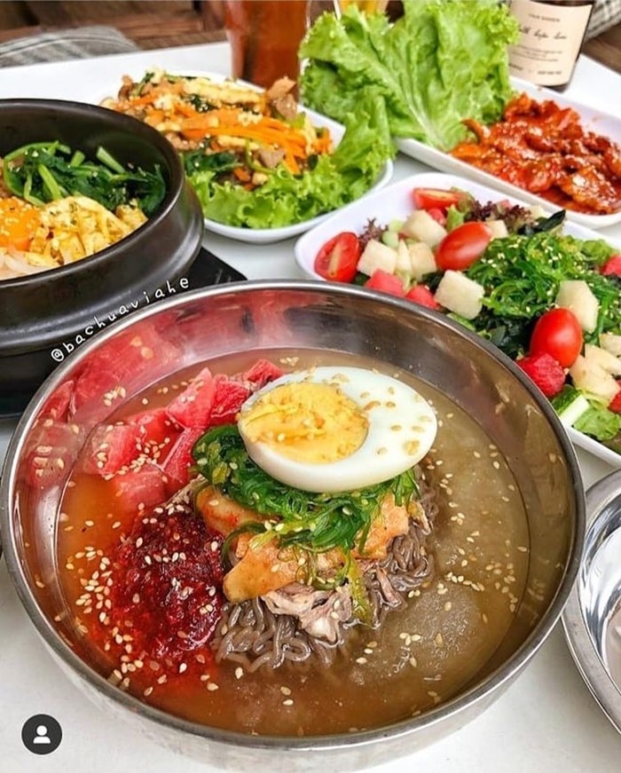 quán mì lạnh ngon ở Hà Nội - Maru Korean