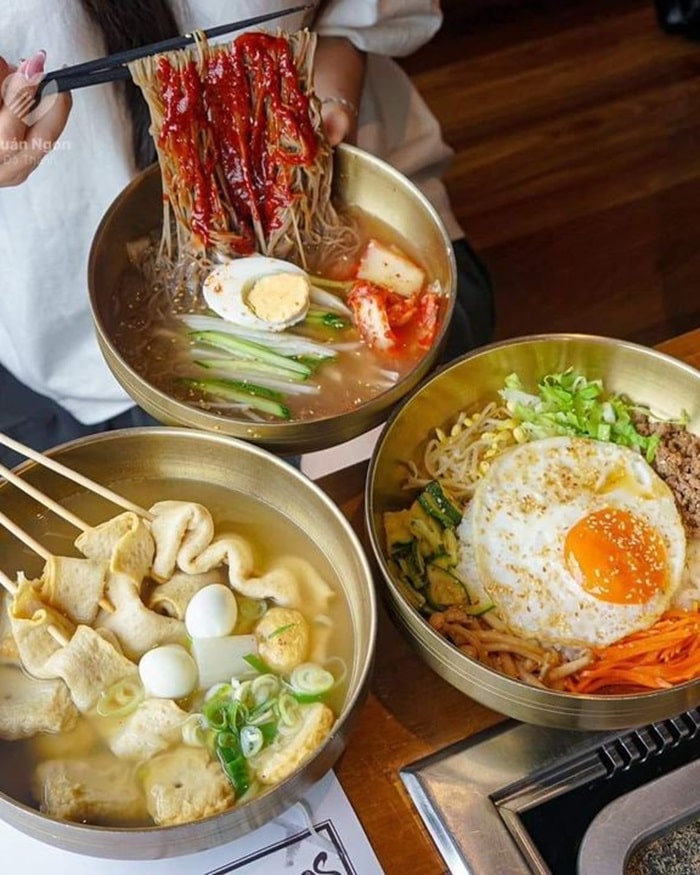 quán mì lạnh ngon ở Hà Nội - Miến lạnh Kangnam