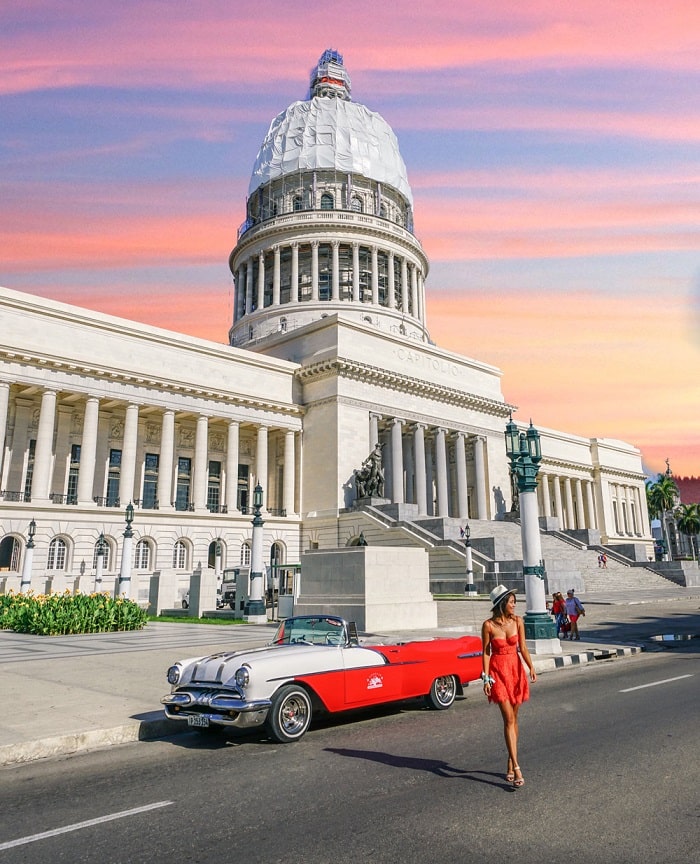 Havana là một trong những thành phố đẹp ở Cuba