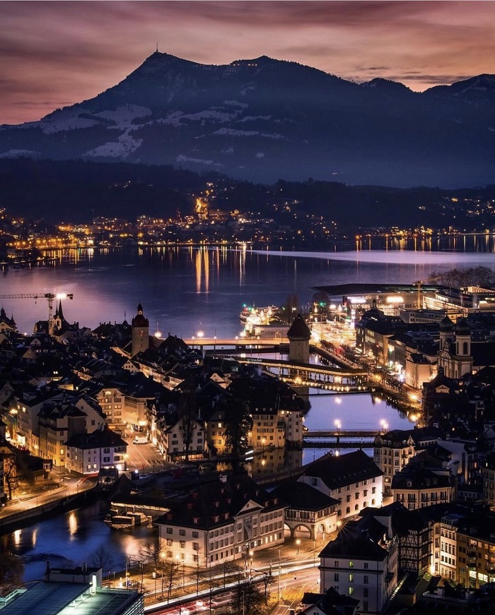 Các thành phố du lịch ở Thụy Sĩ