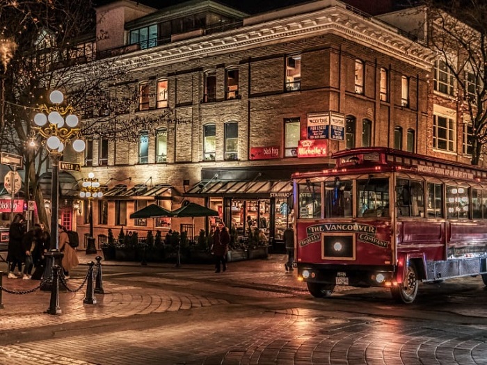 Vẻ đẹp thành phố cổ Historic Gastown Canada