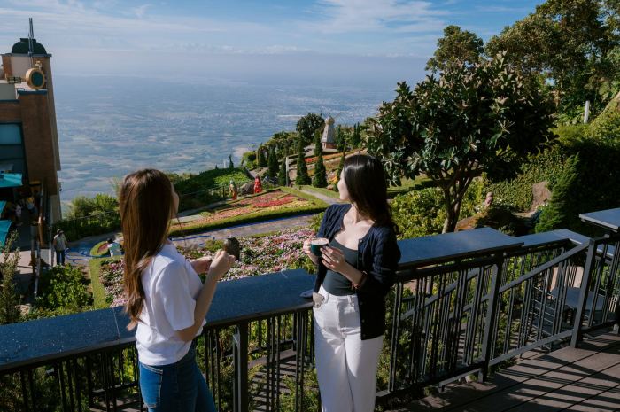quán cafe gần núi Bà Đen Chạm Mây