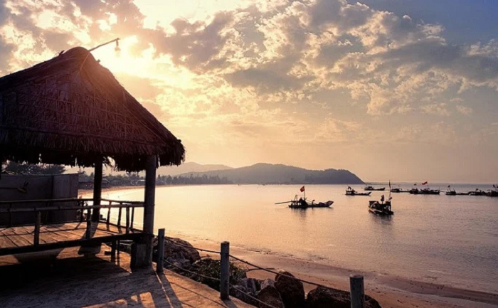 bãi biển Cửa Hiền Nghệ An - ngắm bình minh