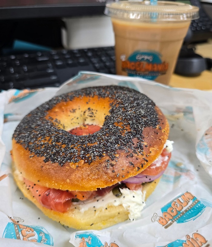 Đến đại lộ Las Vegas nên ăn bánh vòng Bagel