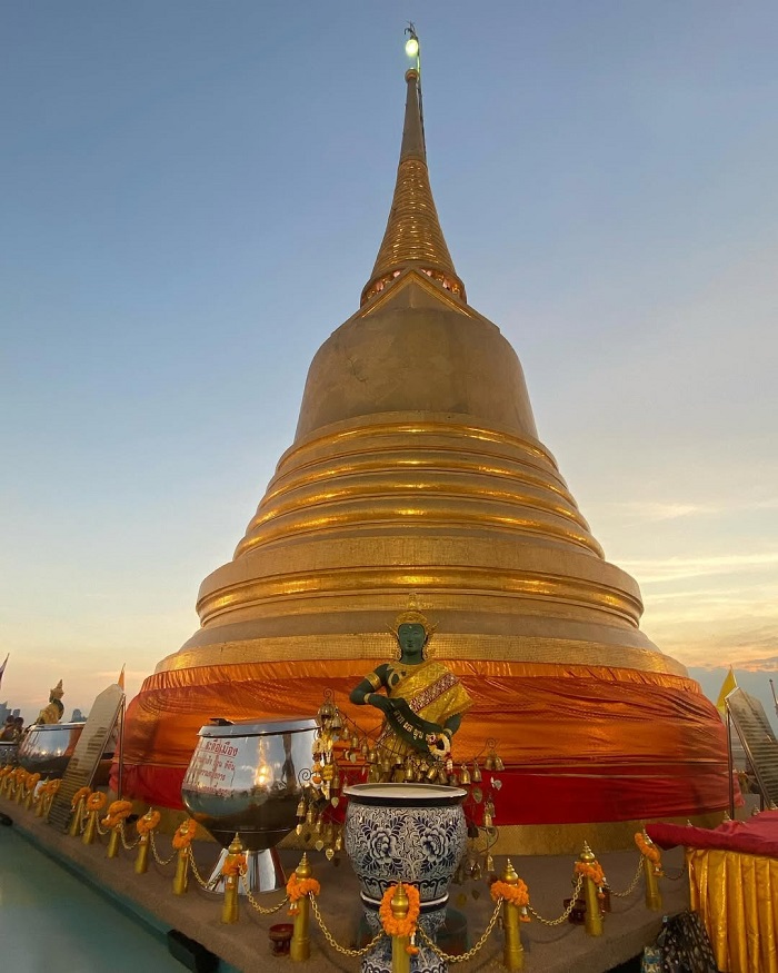 Khám phá chùa Wat Saket Bangkok