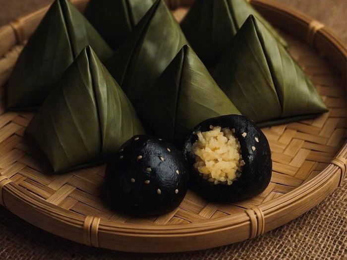 đặc sản mang về ở Hội An bánh ít lá gai