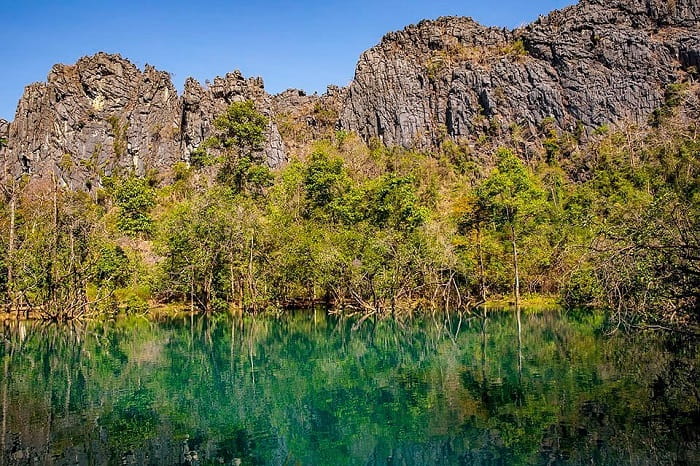 Chiêm ngưỡng hồ Khoun Kong Leng Lào