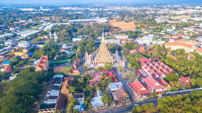 Toàn cảnh thành phố Khon Kaen