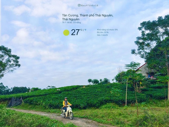 Tan Cuong Tea Hill - an ideal destination for Thai Nguyen travel