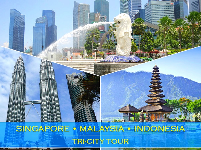 tour singapore - malaysia - indonesia 5N