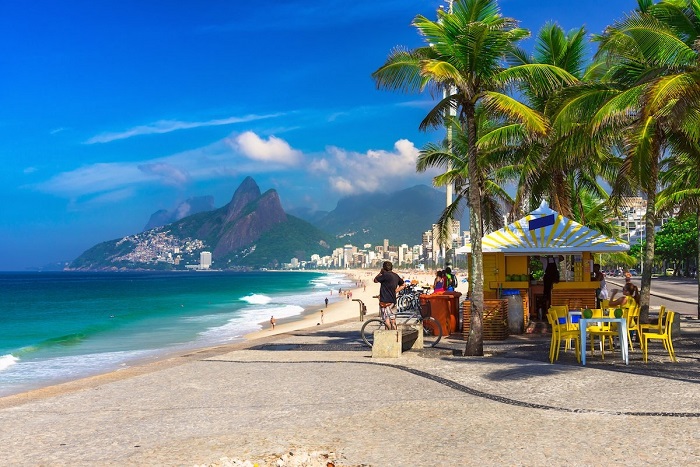 Ngẩn ngơ trước những bãi biển đẹp tại Brazil