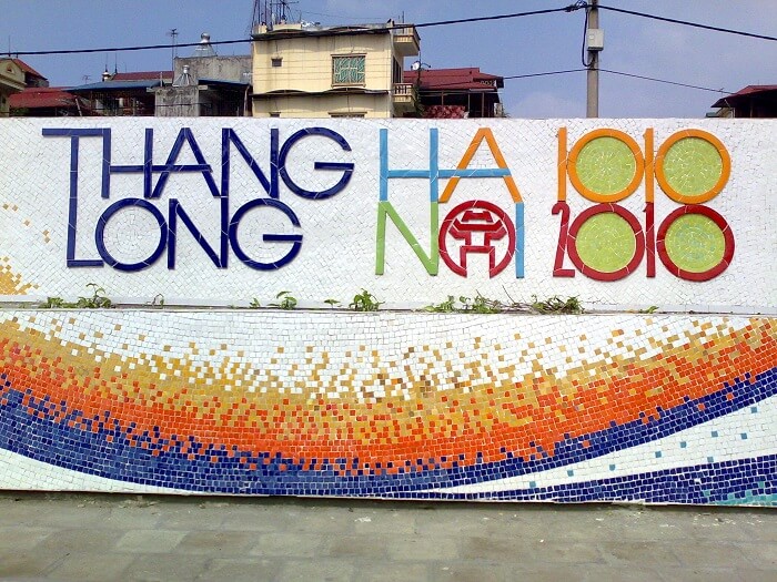 10-year mark of Hanoi ceramic road