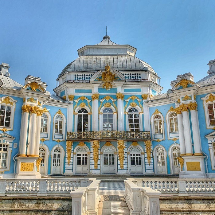 Cung điện Mùa Đông - công trình kiến trúc xa hoa và nổi tiếng của nước Nga