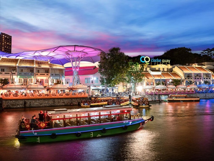 Du lịch Clarke Quay – điểm đến tuyệt vời tại Singapore