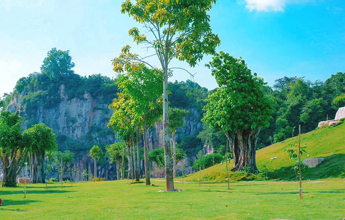 Truc Lam An Giang Zen Monastery - new landscape appears
