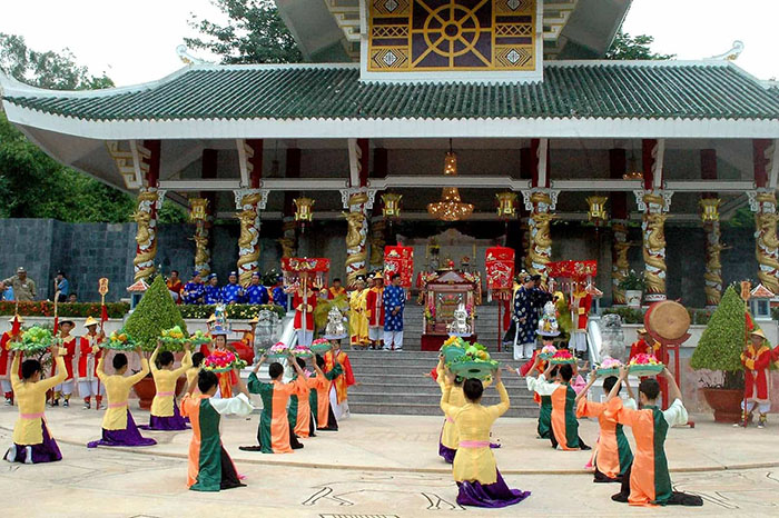Temple of Lady Chua Xu Nui Sam - the most sacred pilgrimage site of An Giang