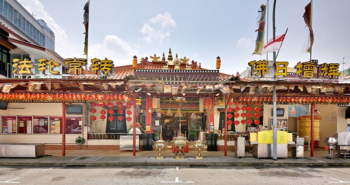Chùa Thekchen Choling - những ngôi chùa nổi tiếng tại Singapore