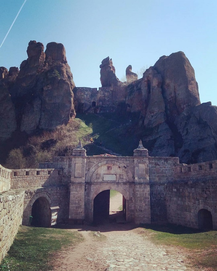 pháo đài đá Belogradchik Bulgaria