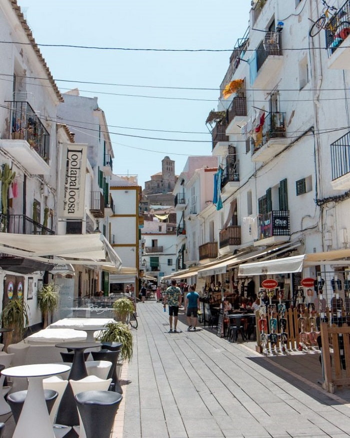 Địa điểm tham quan trên đảo Ibiza
